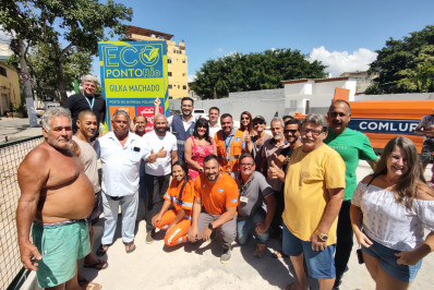 Recreio dos Bandeirantes recebe ecoponto para descarte de lixo