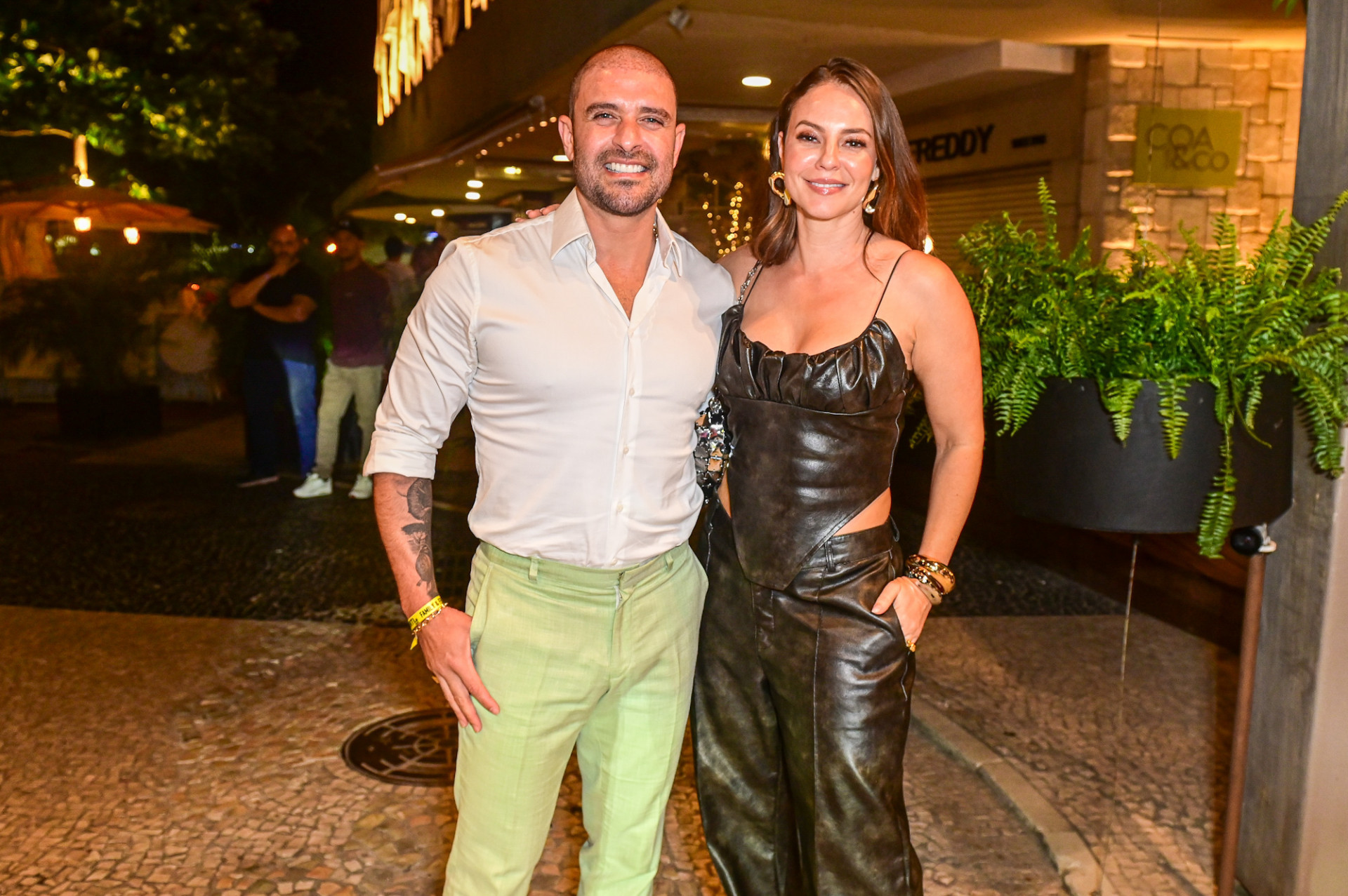 Paolla Oliveira e o namorado, Diogo Nogueira - Marcelo Sá barretto / AgNews