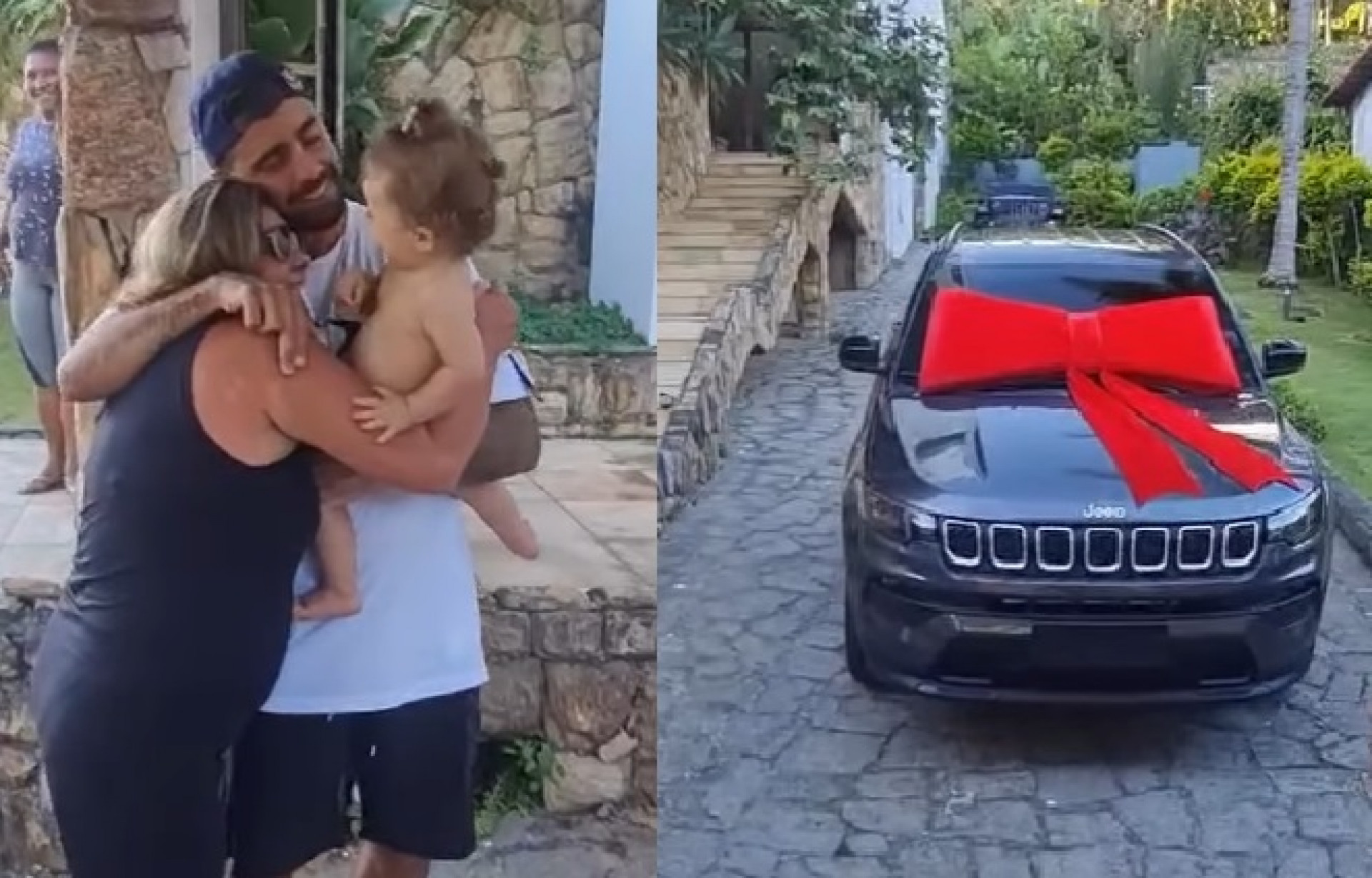 Pedro Scooby dá carro de presente para a mãe - Reprodução de vídeo 