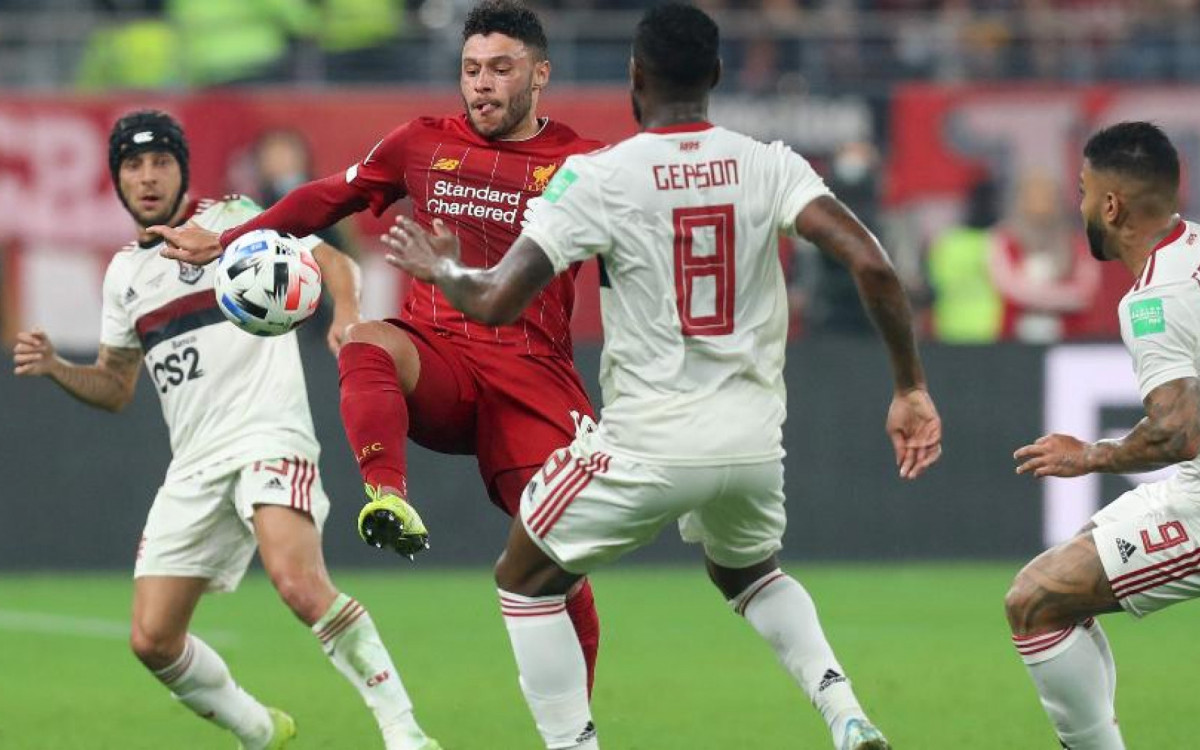Flamengo acabou derrotado para o Liverpool na final do Mundial de 2019