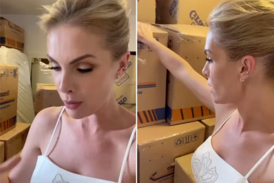 Ana Hickmann compartilha processo de mudança para novo apartamento: 'Olha quanta caixa'