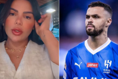 Primeira-dama de Arari confirma troca de mensagens com ex-Flamengo: ‘Meu marido sabe’