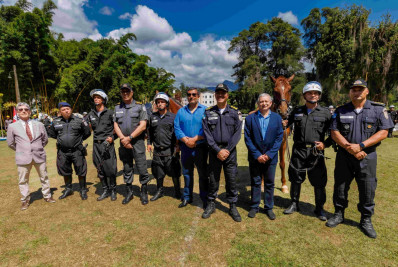 Teresópolis ganha base da cavalaria da Polícia Militar