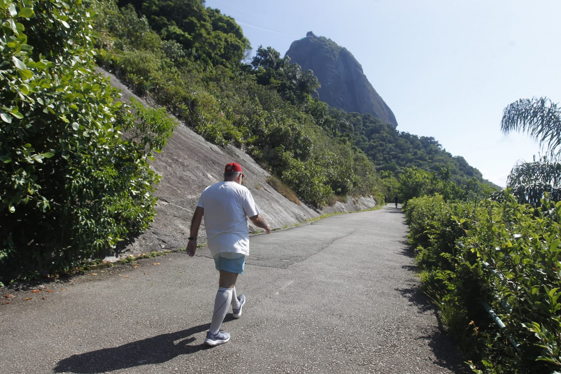 Movimentação na Praia Vermelha, na Urca, Zona Sul do Rio  - Reginaldo Pimenta / Agência O Dia