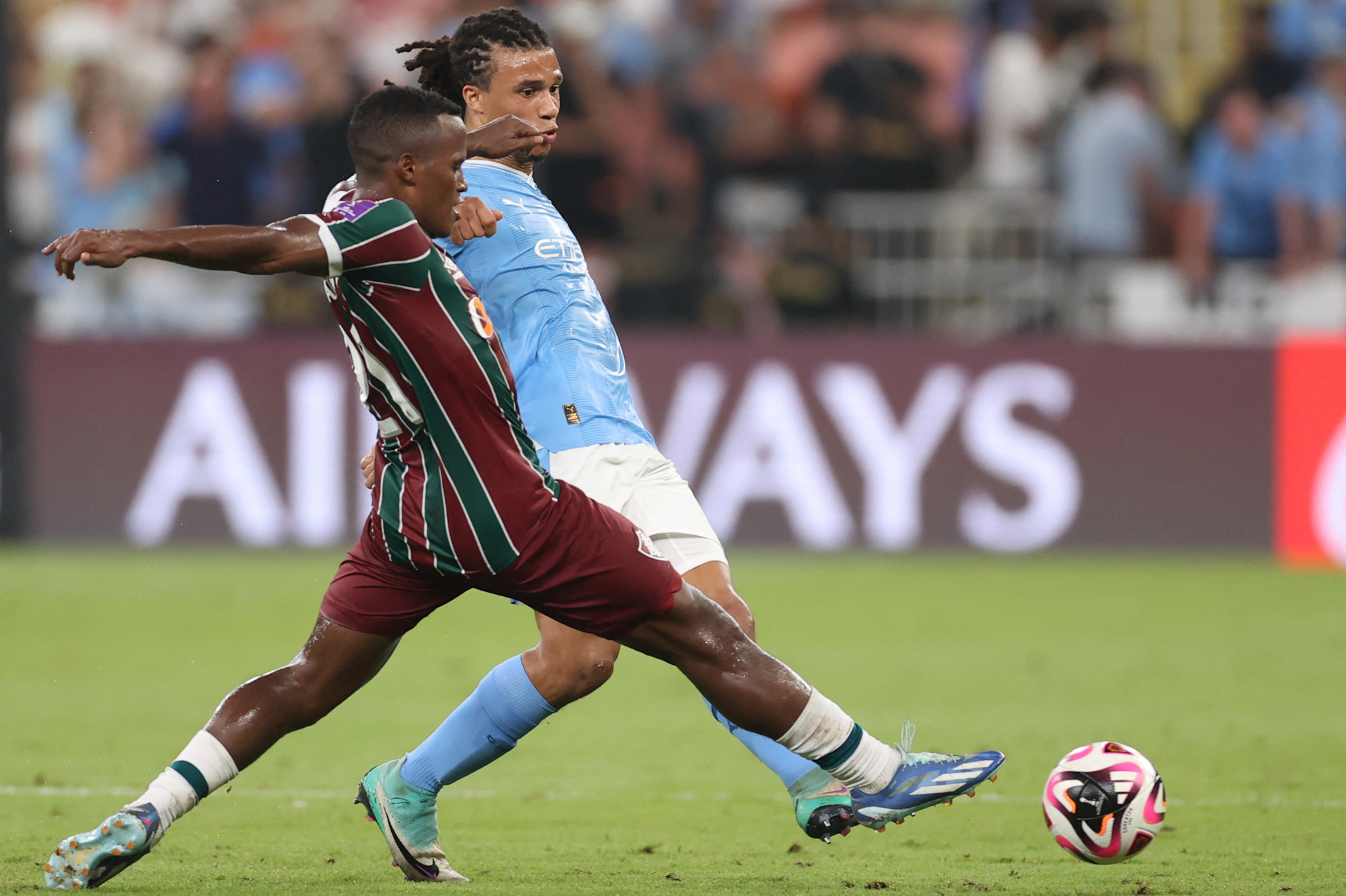 Fluminense perdeu para o Manchester City por 4 a 0 na final do Mundial de 2023 - AFP