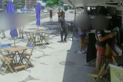 Clientes são assaltados em quiosque da Barra da Tijuca em plena luz do dia