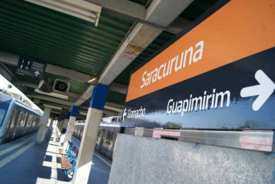 Furto de cabo paralisa novamente circulação de trem entre Saracuruna e Gramacho