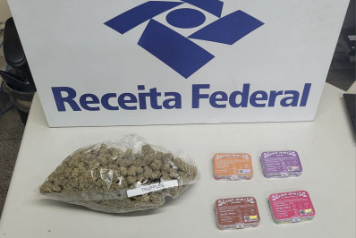 Receita Federal apreende R$ 27 mil em skunk e derivados de maconha no Galeão