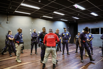 Guarda Civil de Mesquita integra capacitação para implementação da patrulha Maria da Penha