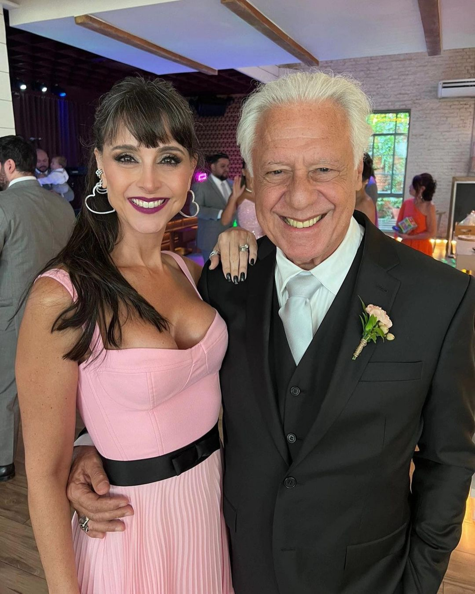 Antônio Fagundes e sua mulher, Alexandra Martins - Reprodução/Instagram