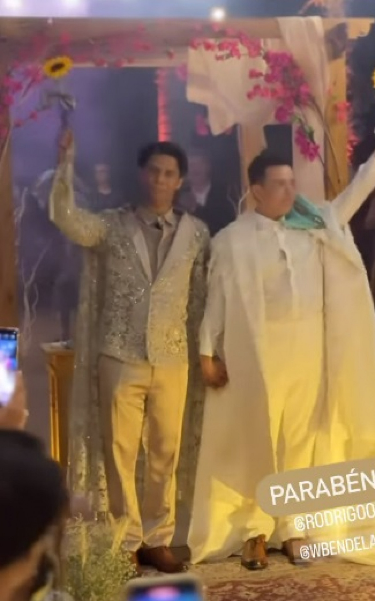 Rodrigo Fagundes e Wendell Bendelack se casam