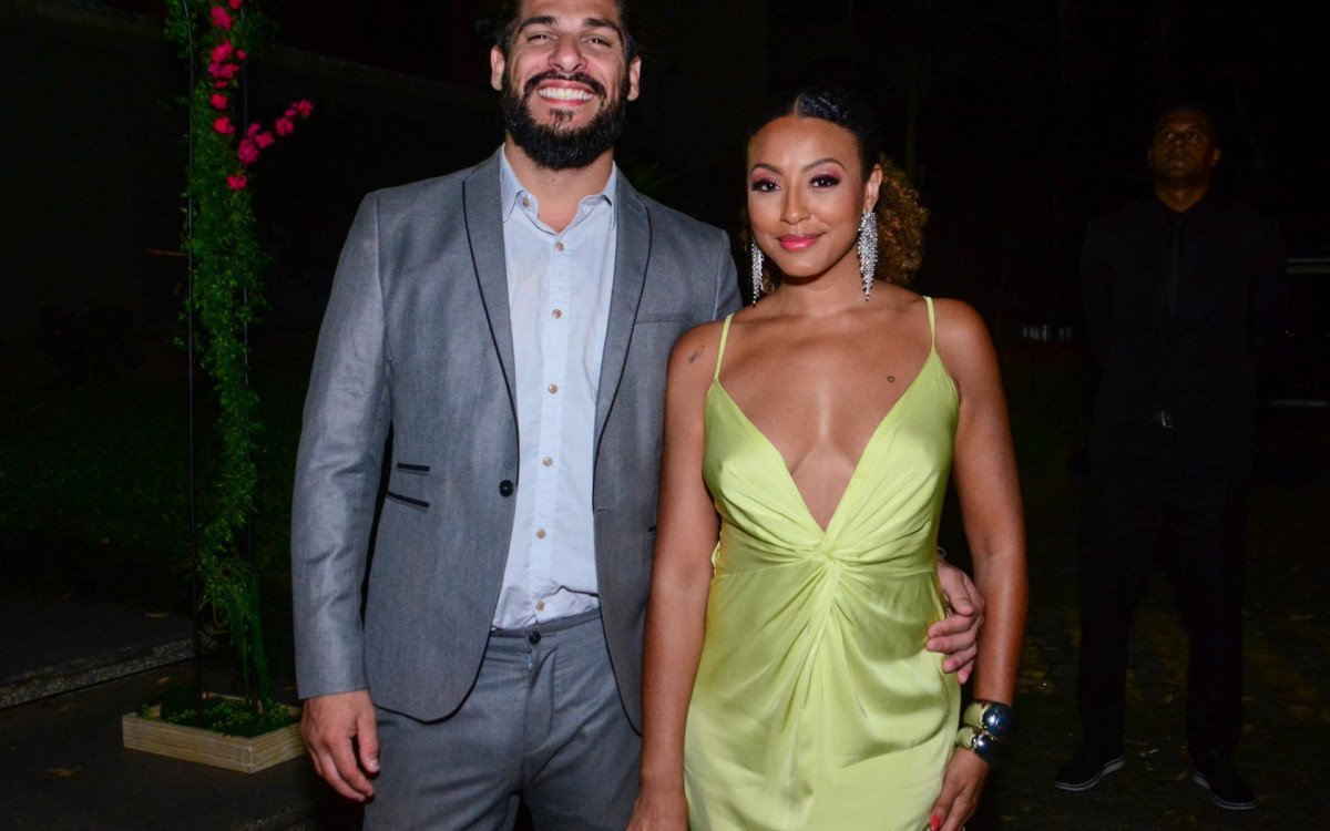 Saulo Bernard e Sheron Menezzes 