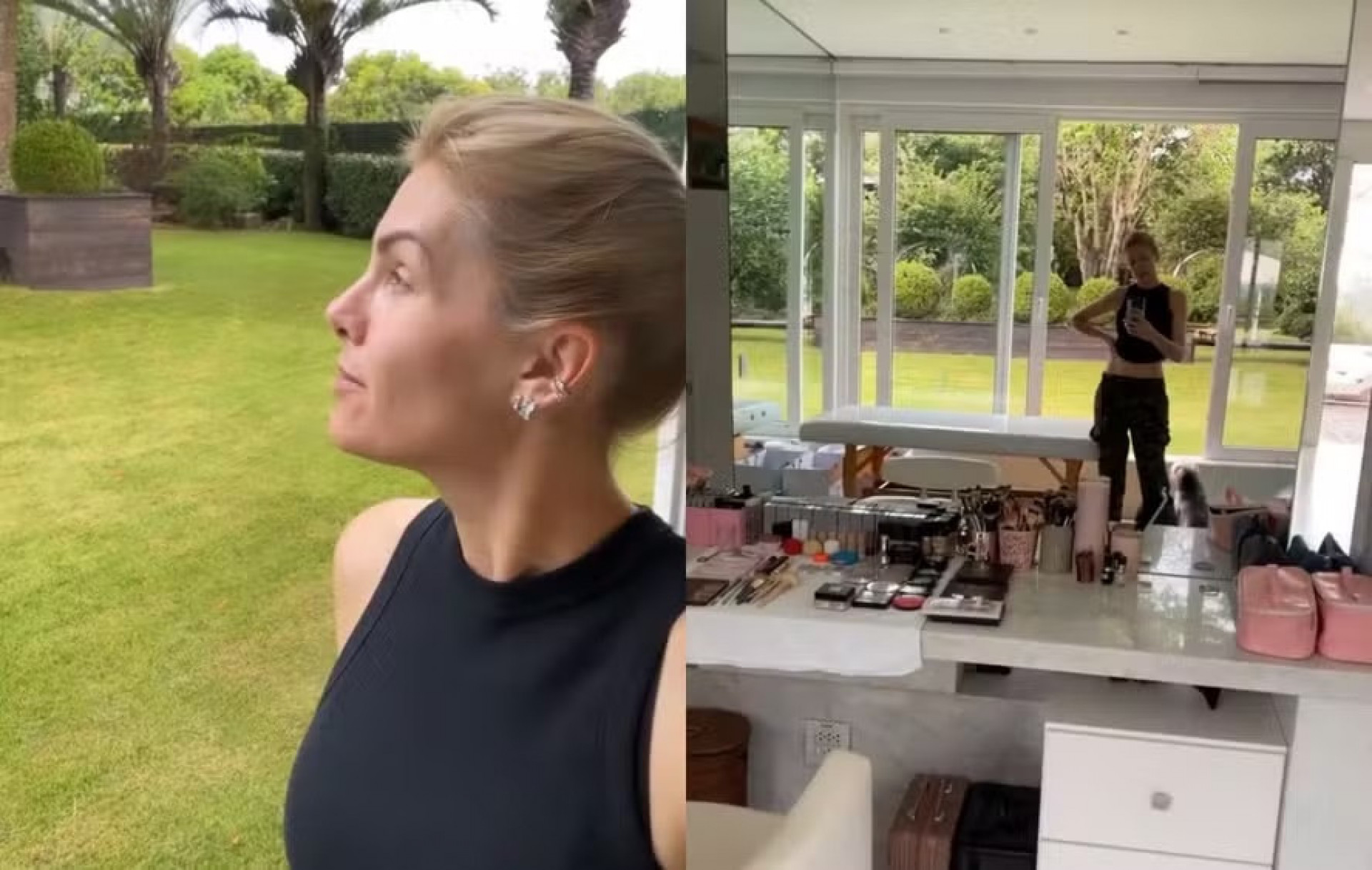 Ana Hickmann em mansão de Itu - Reprodução / Instagram