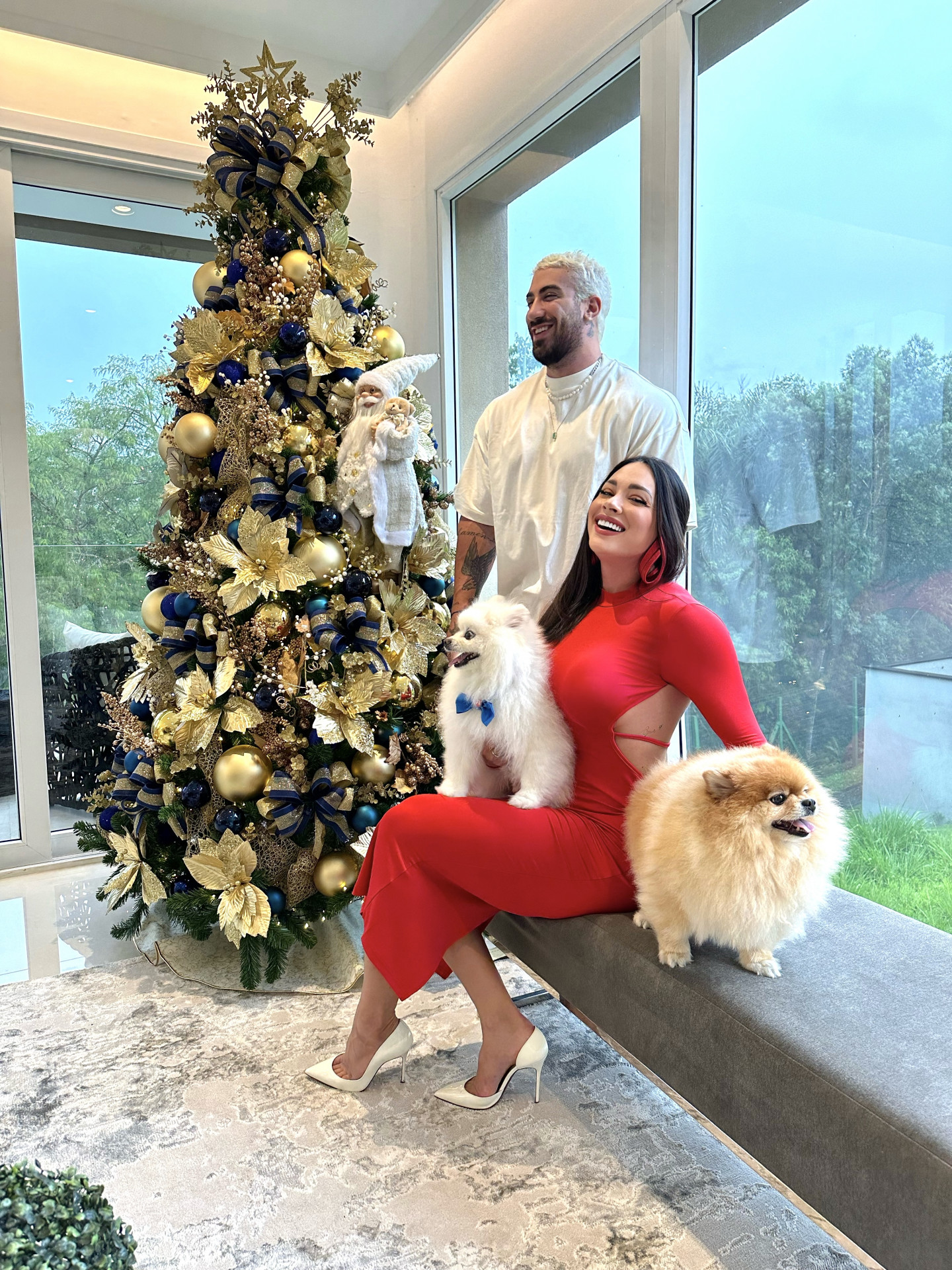 Juju Salimeni e noivo, o empresário Diogo Basaglia - Leandro Muller