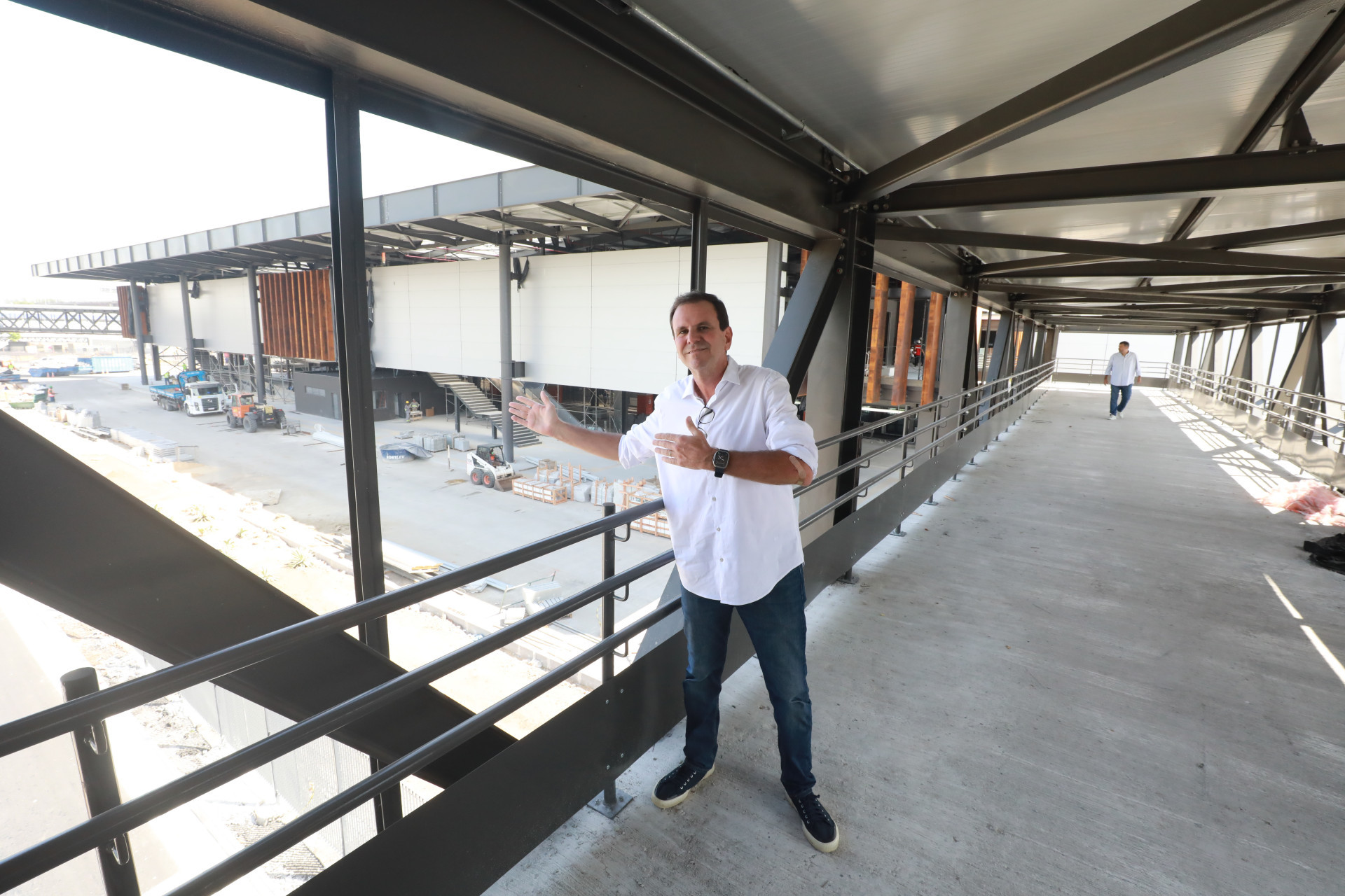 Primeira viagem-teste foi realizada na manhã deste sábado - Divulgação/Prefeitura do Rio