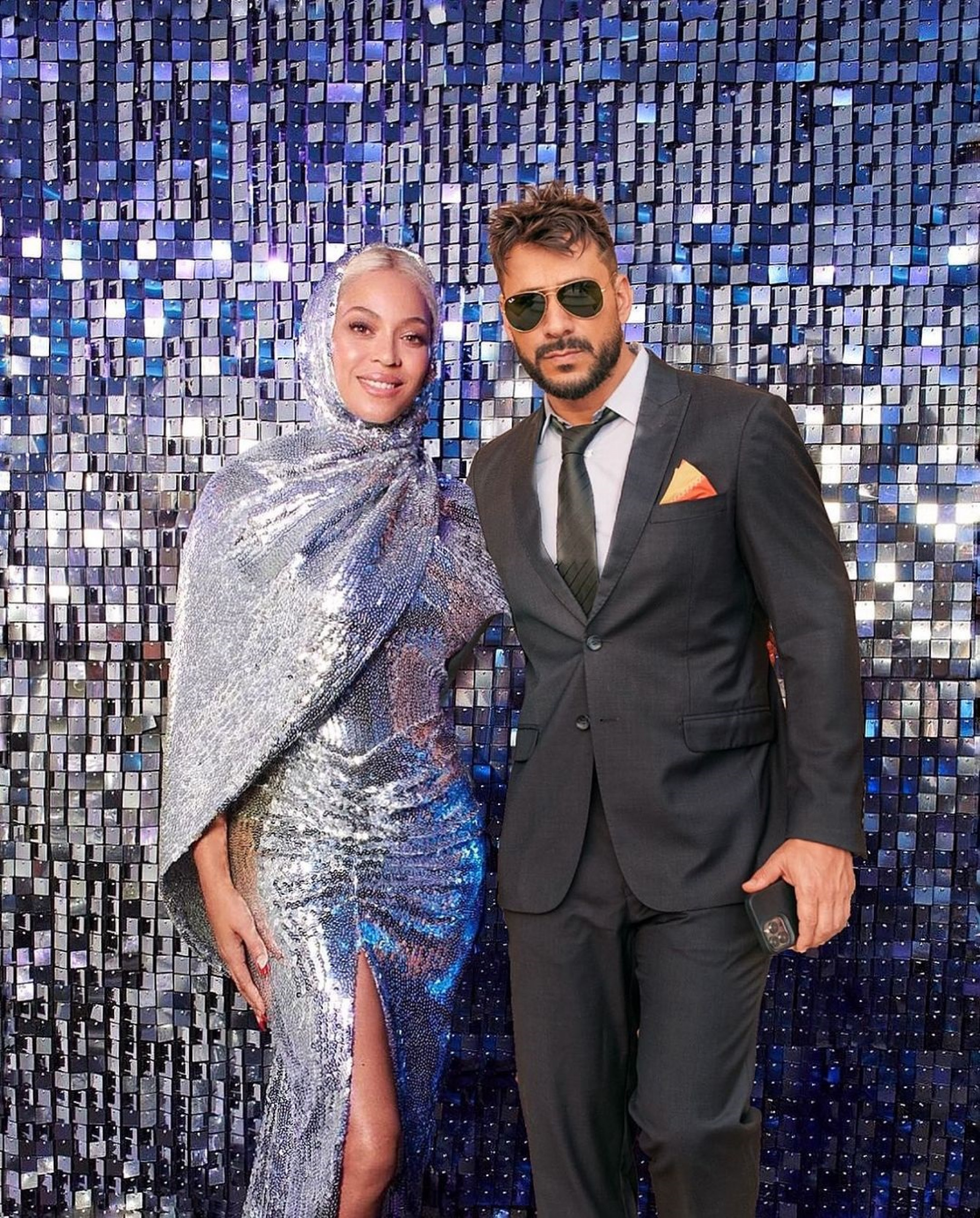 Júlio Rocha em montagem do Beyonc - Foto: Reprodução