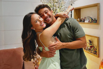 Larissa Manoela passa Natal de verde e internautas brincam sobre superstição da web: 'Vem baby aí'