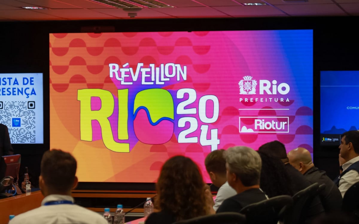 Foi apresentado o esquema especial para o Réveillon em Copacabana - Renan Areias / Agência O Dia