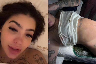 MC Mirella mostra barriga poucas horas após nascimento da primeira filha