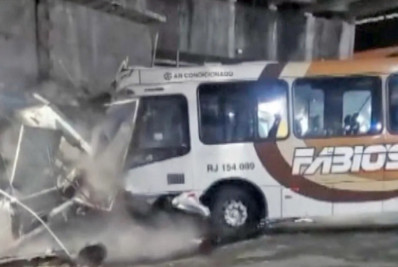 Acidente com ônibus deixa feridos na Zona Norte do Rio