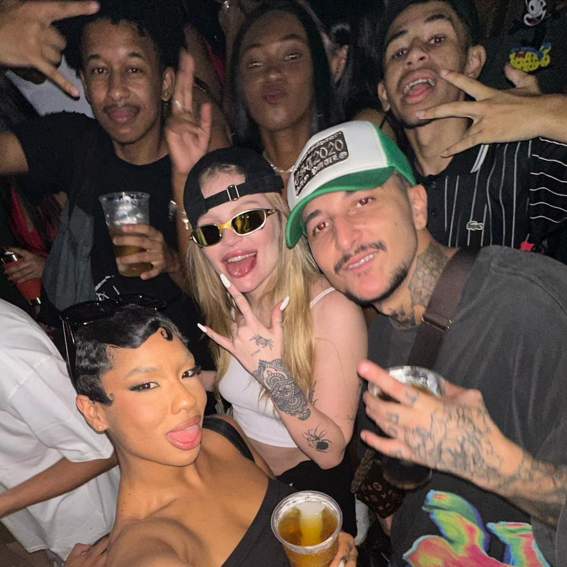 Luisa Sonza passa madrugada de Natal em comunidade de São Paulo - Reprodução Internet