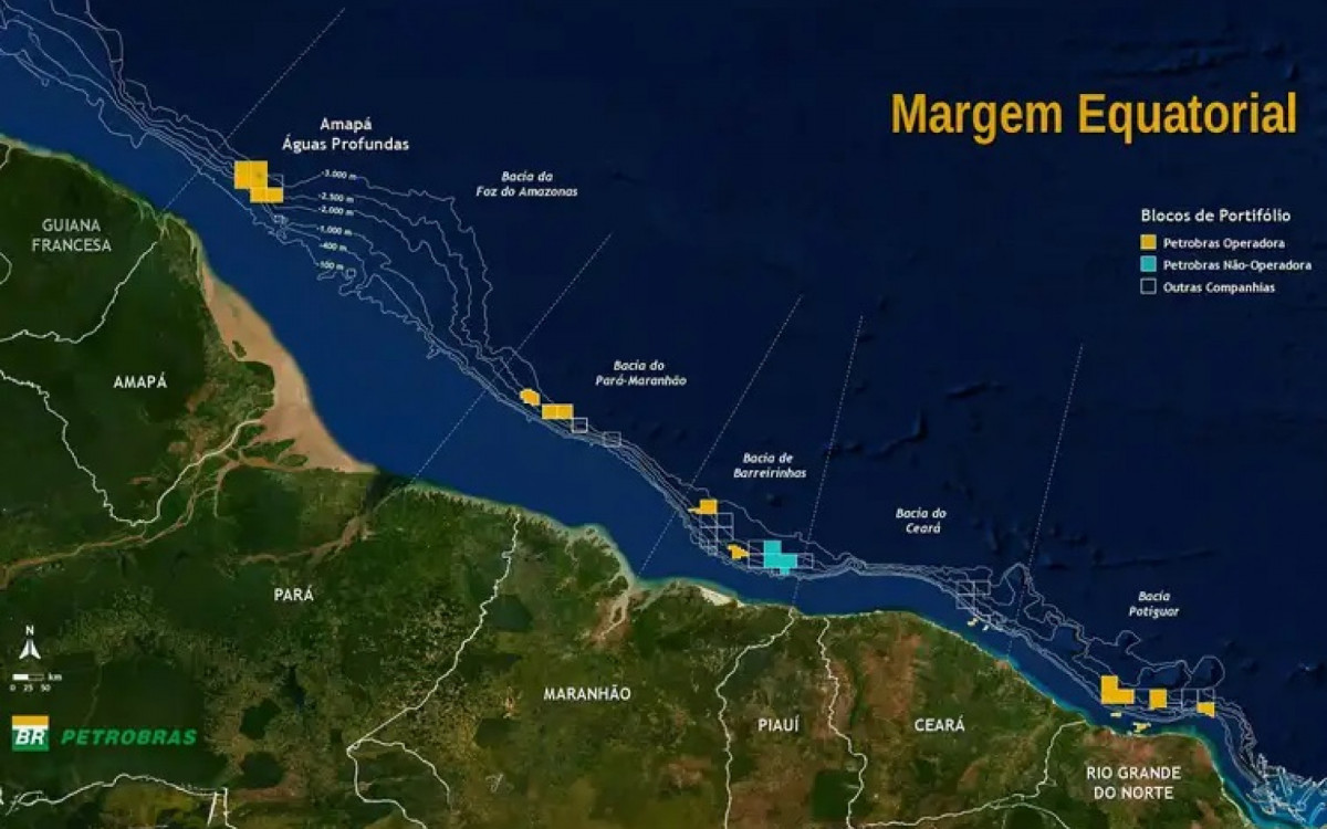 Ibama renova licença da Petrobras para perfuração na Margem Equatorial
