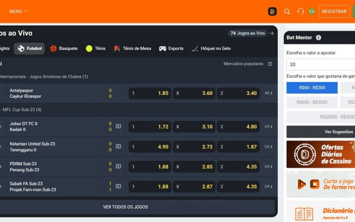 Betano - Melhor site de apostas esportivas do Brasil 