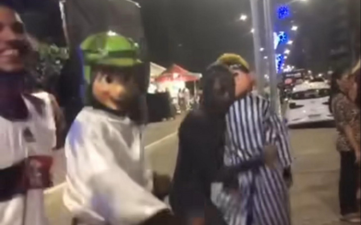 Há especulações nas redes sociais de que o disparo teria sido feito por uma arma de Airsoft