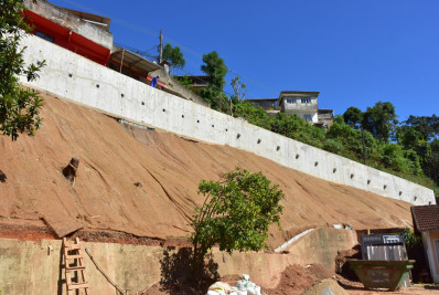 Petrópolis teve 77 obras de contenção concluídas pela Prefeitura desde 2022