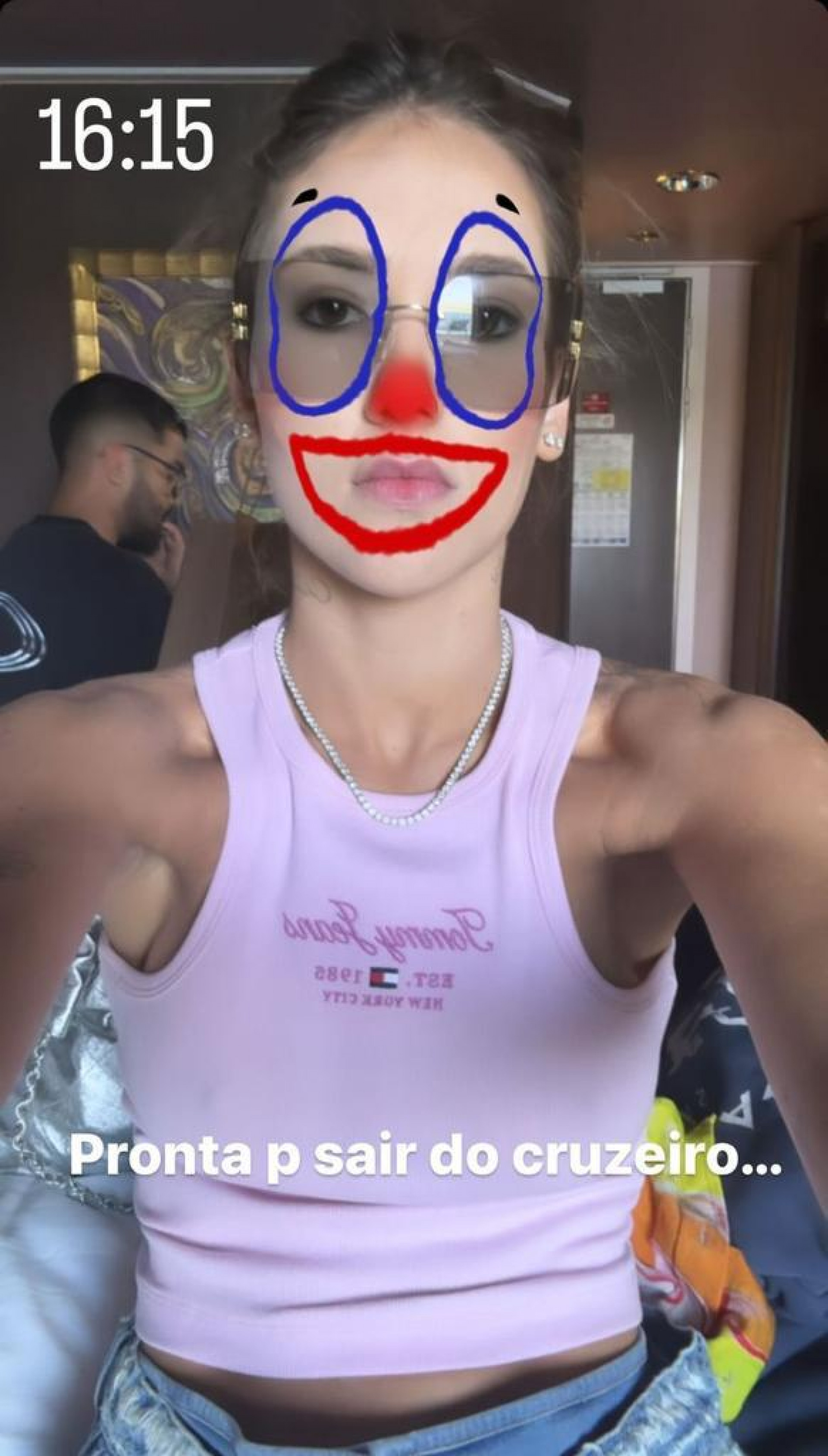 Virg&iacute;nia Fonseca no cruzeiro de Neymar - Reprodu&ccedil;&atilde;o/Instagram
