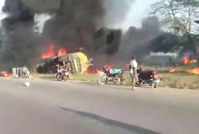 Pelo menos 40 pessoas morrem em explosão de caminhão-tanque na Libéria