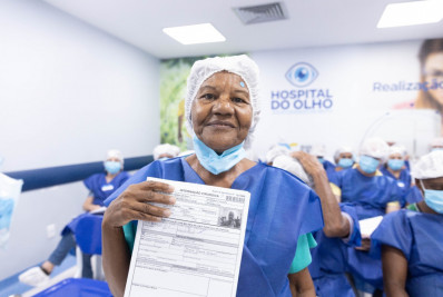 Mutirão de cirurgias marca seis anos do Hospital do Olho de Caxias