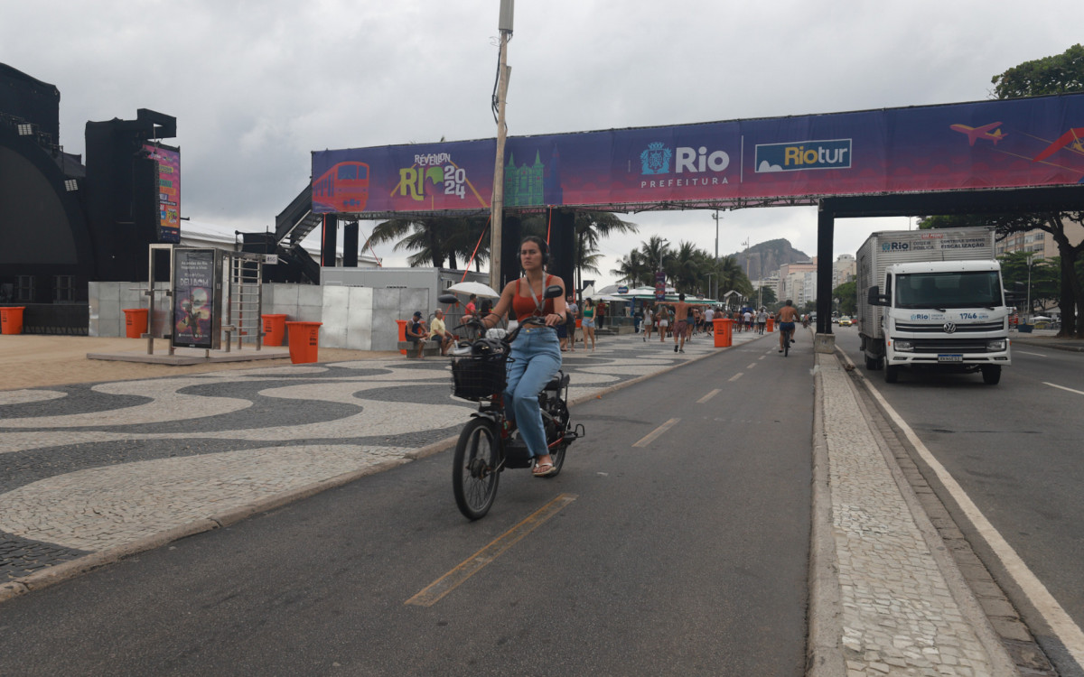 Movimentação Copacabana, neste sábado (30)