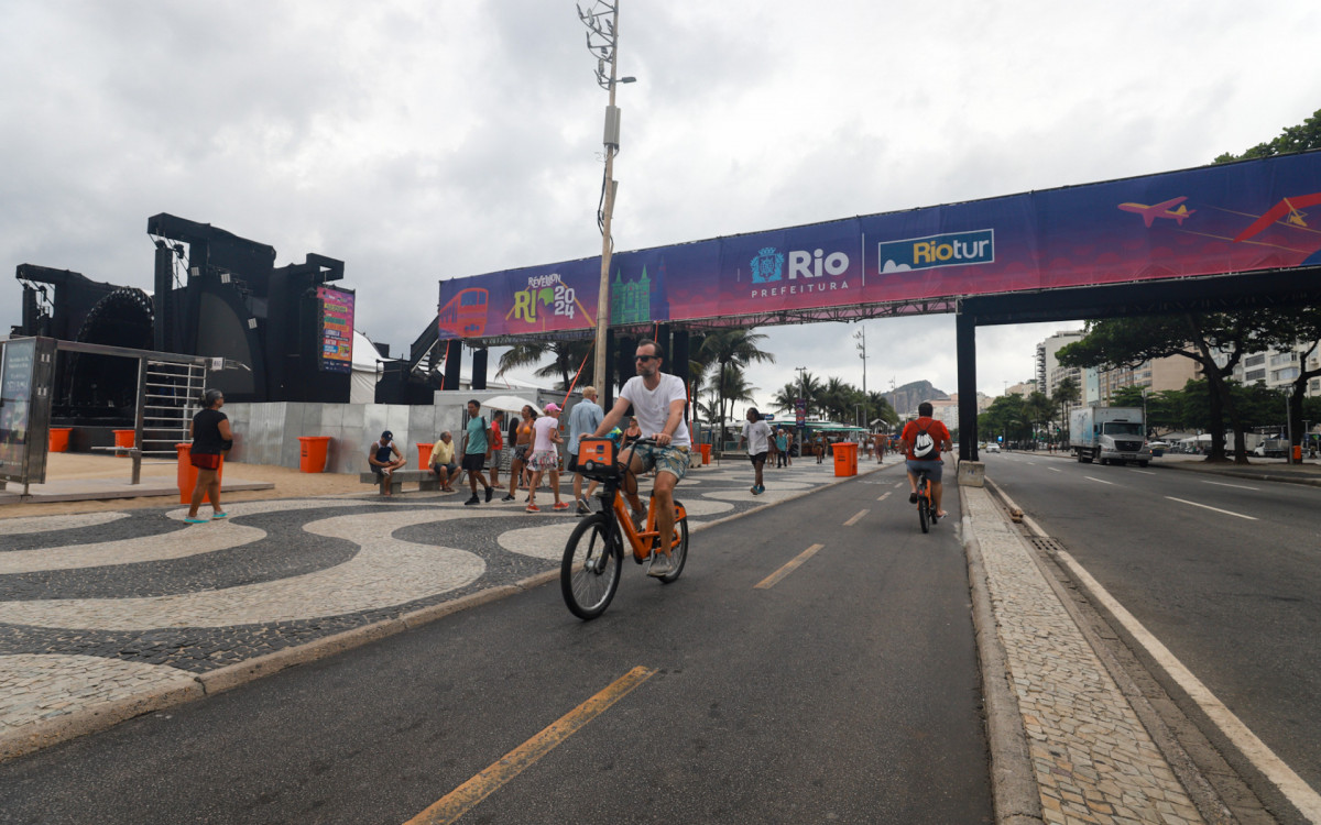 Movimentação Copacabana, neste sábado (30)