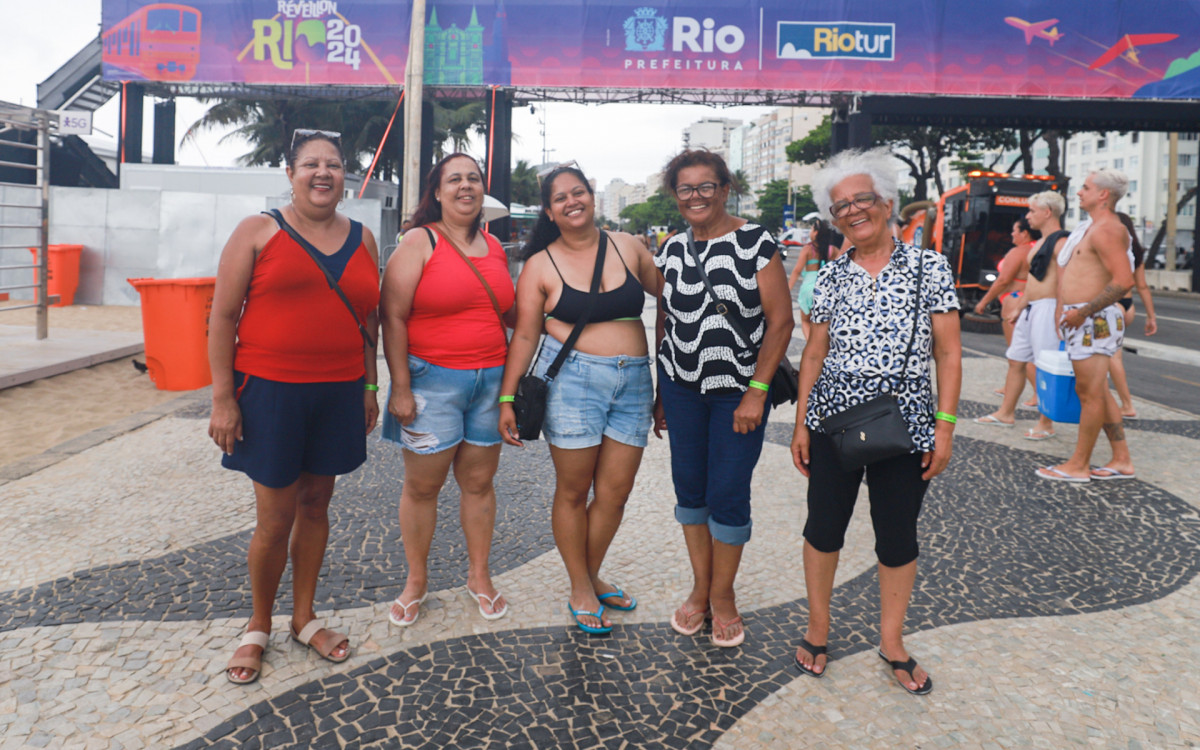 Movimentação Copacabana, neste sábado (30)