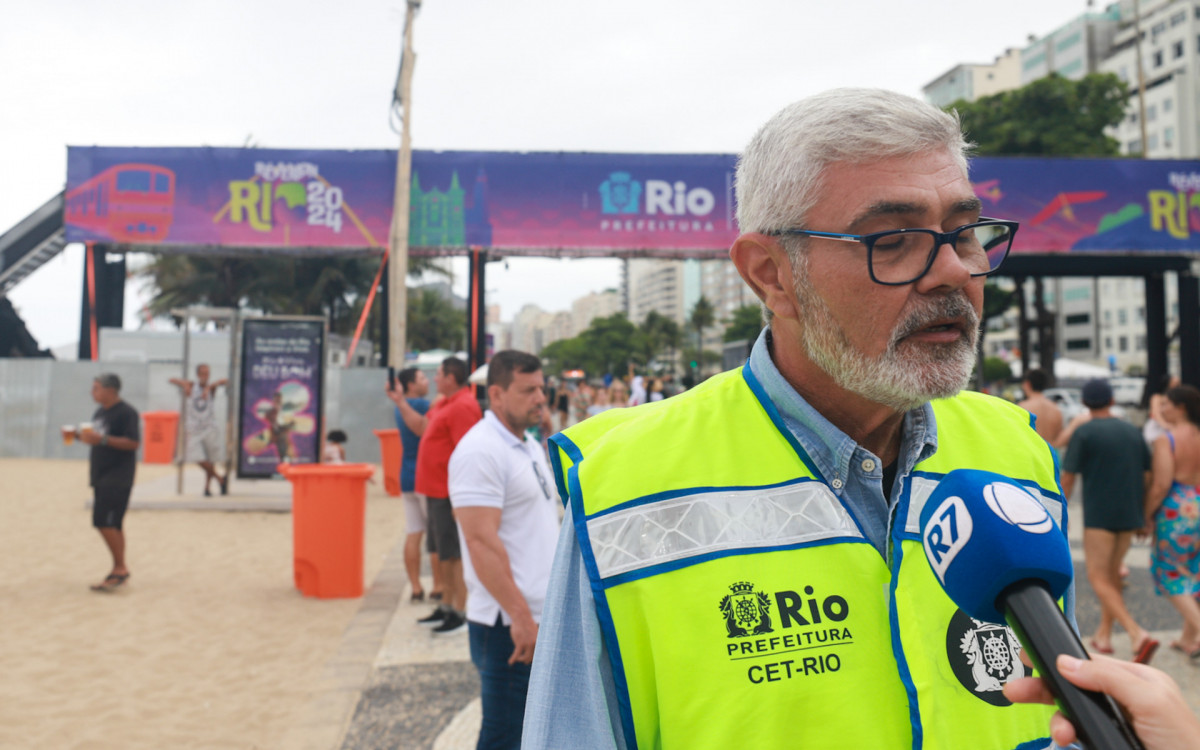 Movimentação Copacabana, neste sábado (30)