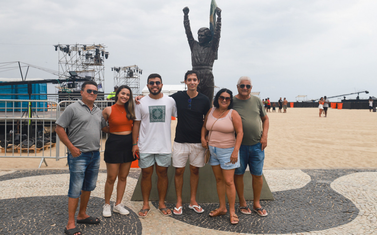 Movimentação Copacabana, neste sábado (30)