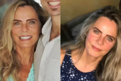 Bruna Lombardi celebra 42 anos do filho com registros inéditos: 'Maior amor do mundo'