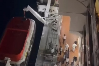 Influenciador detalha momento de tensão após homem cair de cruzeiro: 'Navio parou'