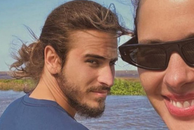 Carolina Dieckmann posta foto com filho mais velho, Davi