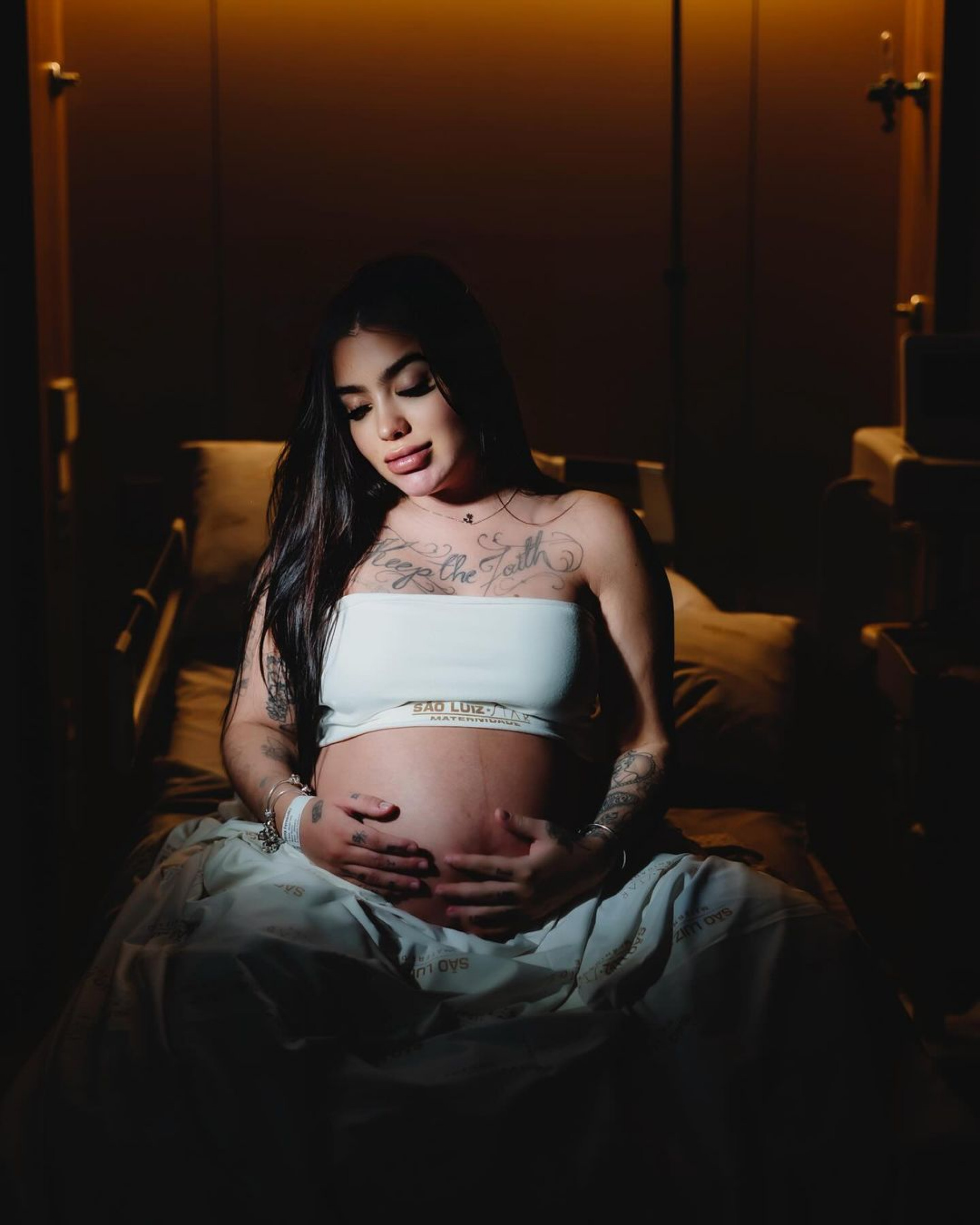 Mc Mirella à espera da filha Serena - Aline Morais / Divulgação