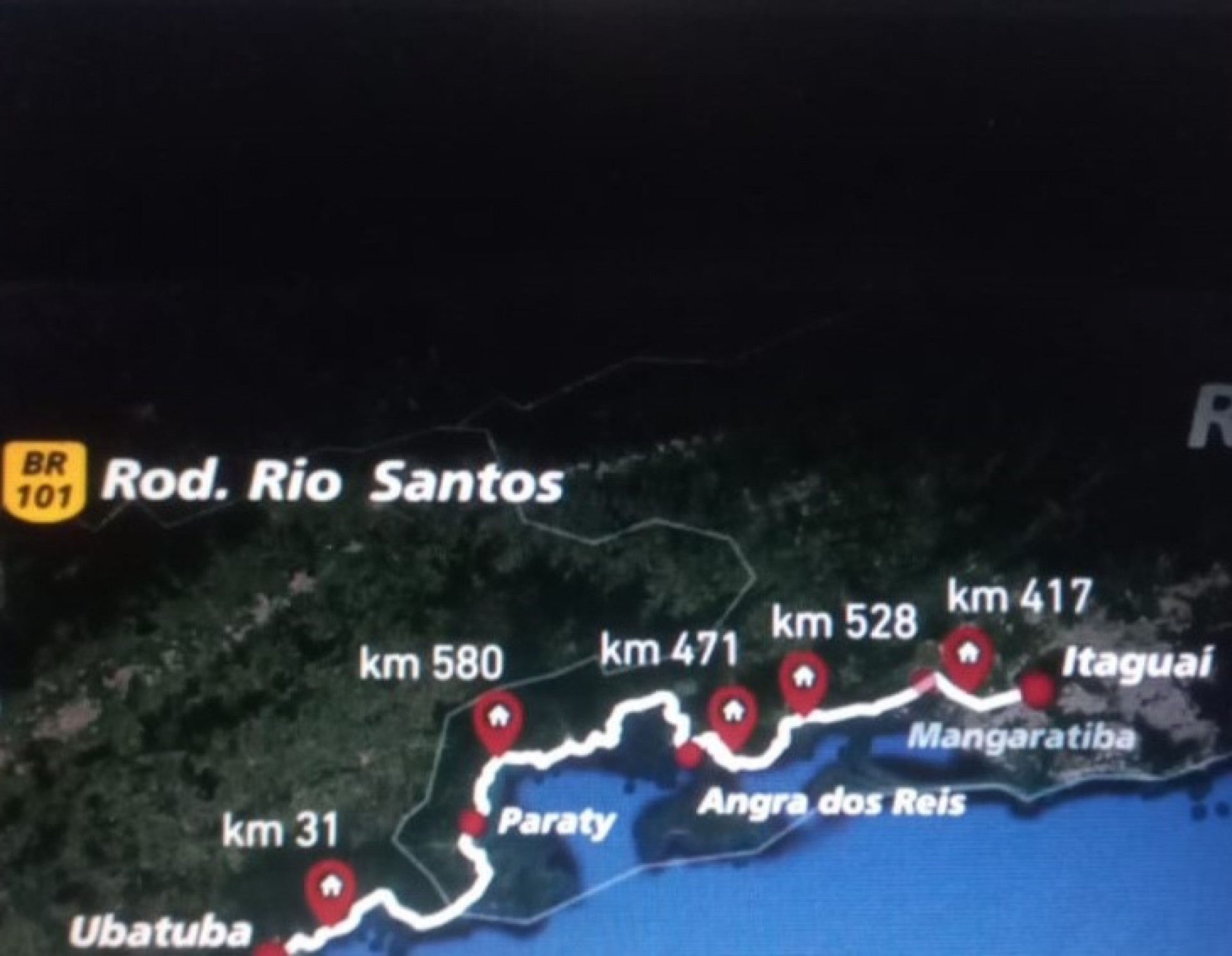 km onde foi instalado toten - Divulga&ccedil;&atilde;o/CCR