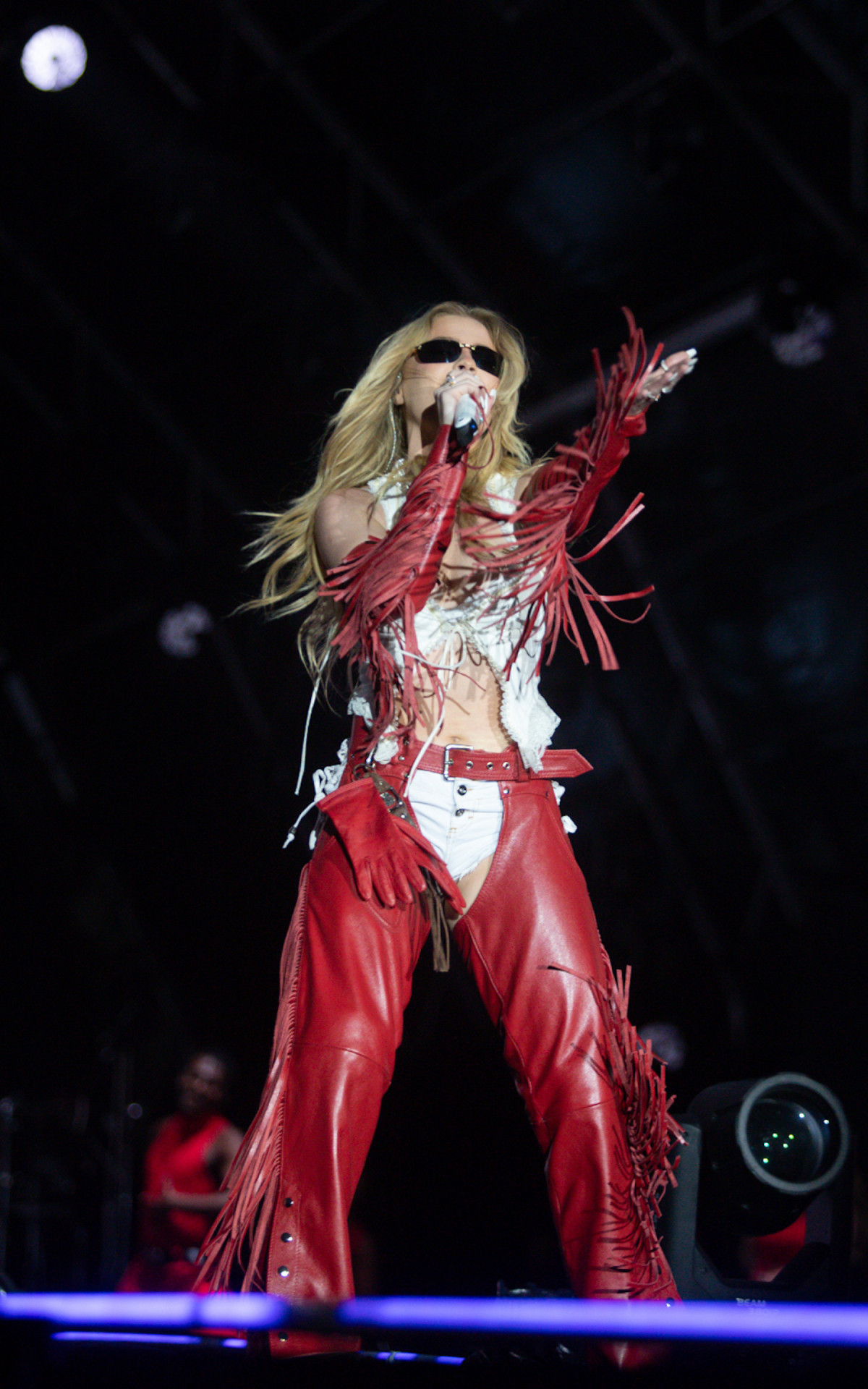 Réveillon Rio 2024, apresentação da cantora Luiza Sonza em Copacabana na noite deste domingo (31)