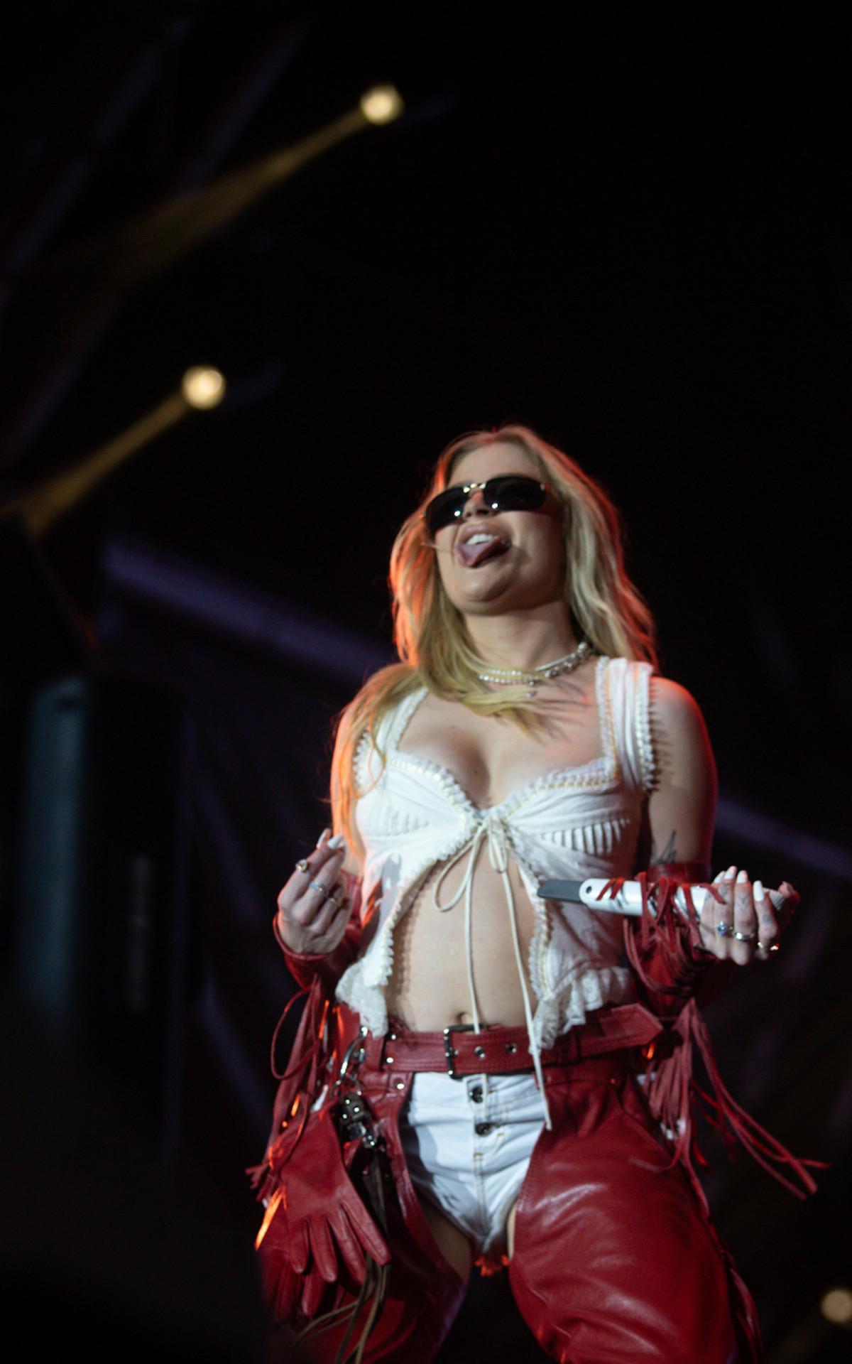 Réveillon Rio 2024, apresentação da cantora Luiza Sonza em Copacabana na noite deste domingo (31)