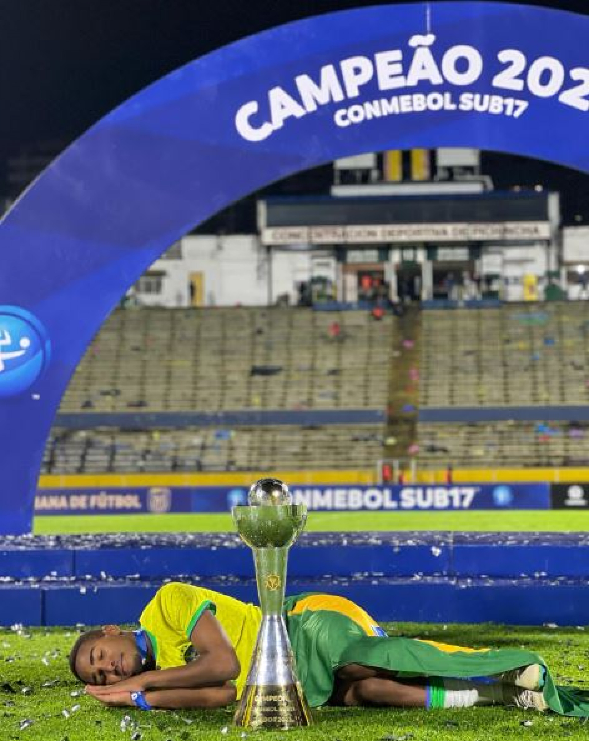 Lorran campe&atilde;o sul-americano com a sele&ccedil;&atilde;o brasileira em abril de 2023 - Reprodu&ccedil;&atilde;o Instagram