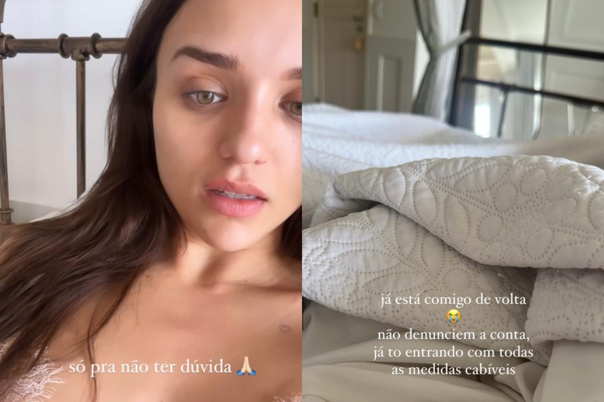 Rafa Kalimann recupera conta do Instagram após ser hackeada e faz apelo aos internautas  - Reprodução / Instagram 