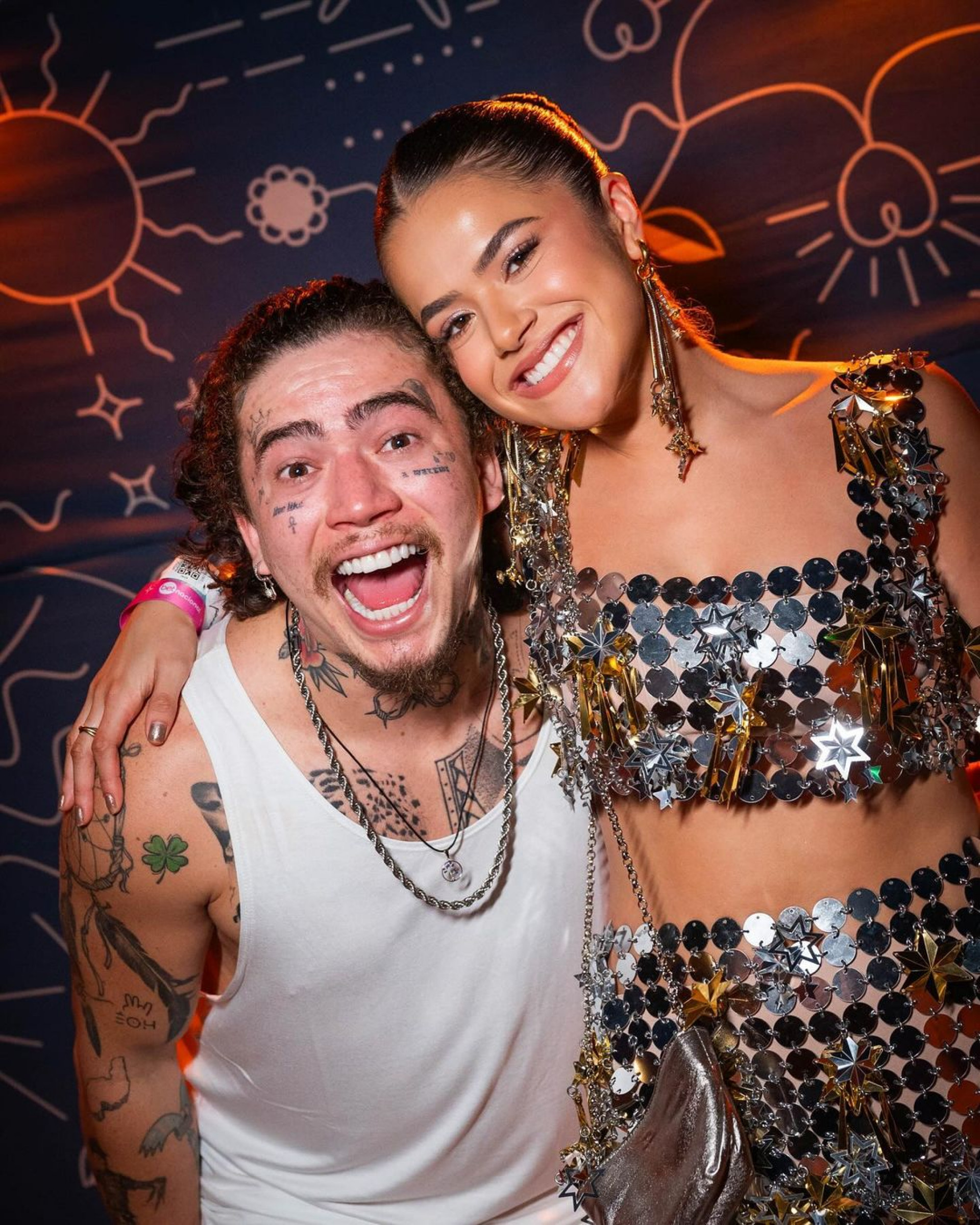 Whindersson Nunes e Maisa Silva em Pernambuco - Reprodução Internet / @reveillon.amore