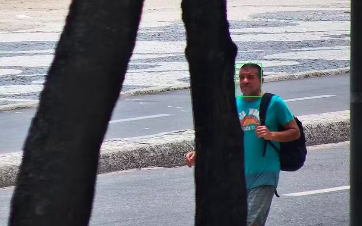 Argentino Silvio Gabriel Juarez foi preso após ser reconhecido por sistema de videomonitoramento