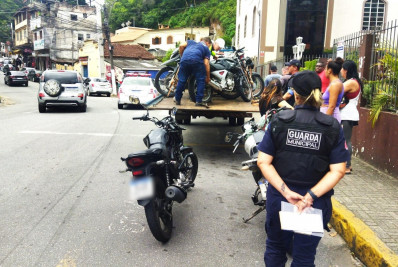 Mais 15 motocicletas são apreendidas em situação irregular em Teresópolis