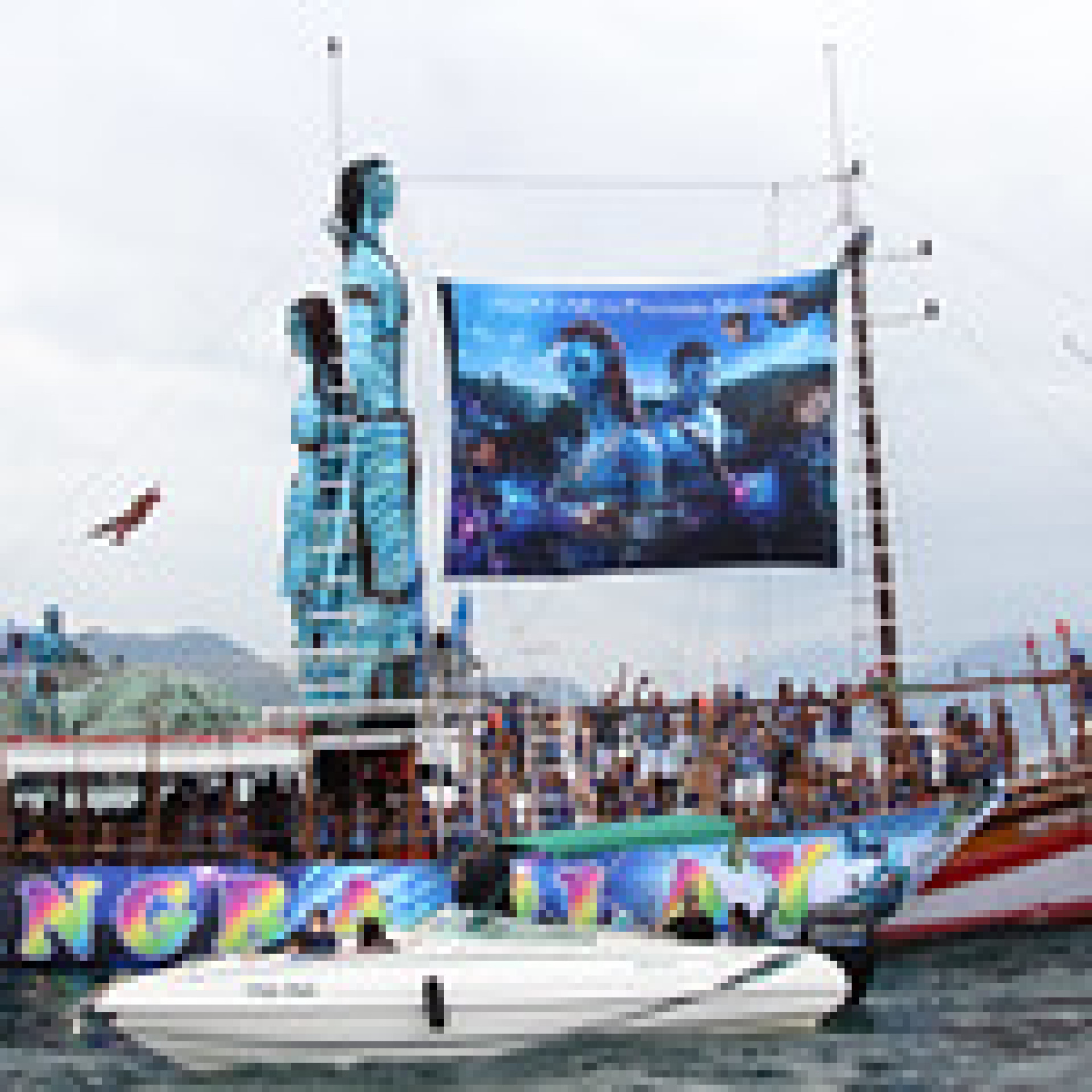 Criatividade n&atilde;o faltou na Prociss&atilde;o Mar&iacute;tima deste ano - Divulga&ccedil;&atilde;o/PMAR